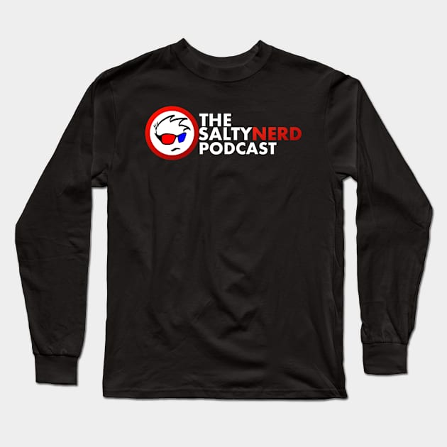 Salty Nerd Podcast Long Sleeve T-Shirt by Salty Nerd Podcast